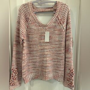 Women's American Rag Multicolor Knit Sweater NWT